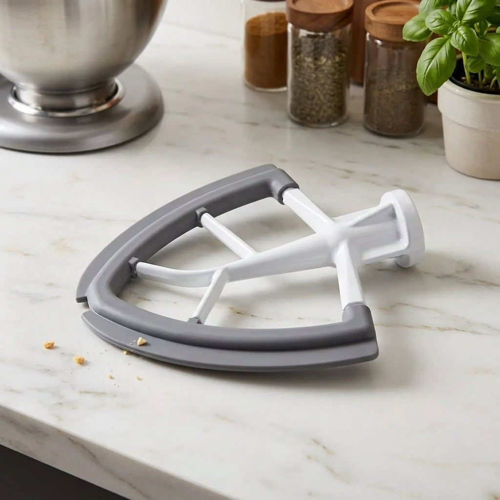 Flex Edge Beater for 6 Qt Bowl-Lift Mixers — Classic White — Compatible with KitchenAid®