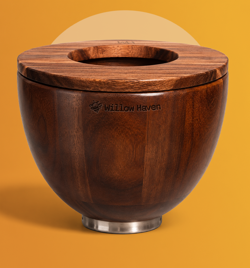 Acacia Wood Mixing Bowl for KitchenAid Tilt-Head Stand Mixer