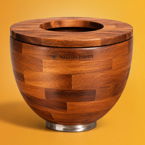 Acacia Wood Mixing Bowl - Compatible with KitchenAid® Tilt-Head Mixers