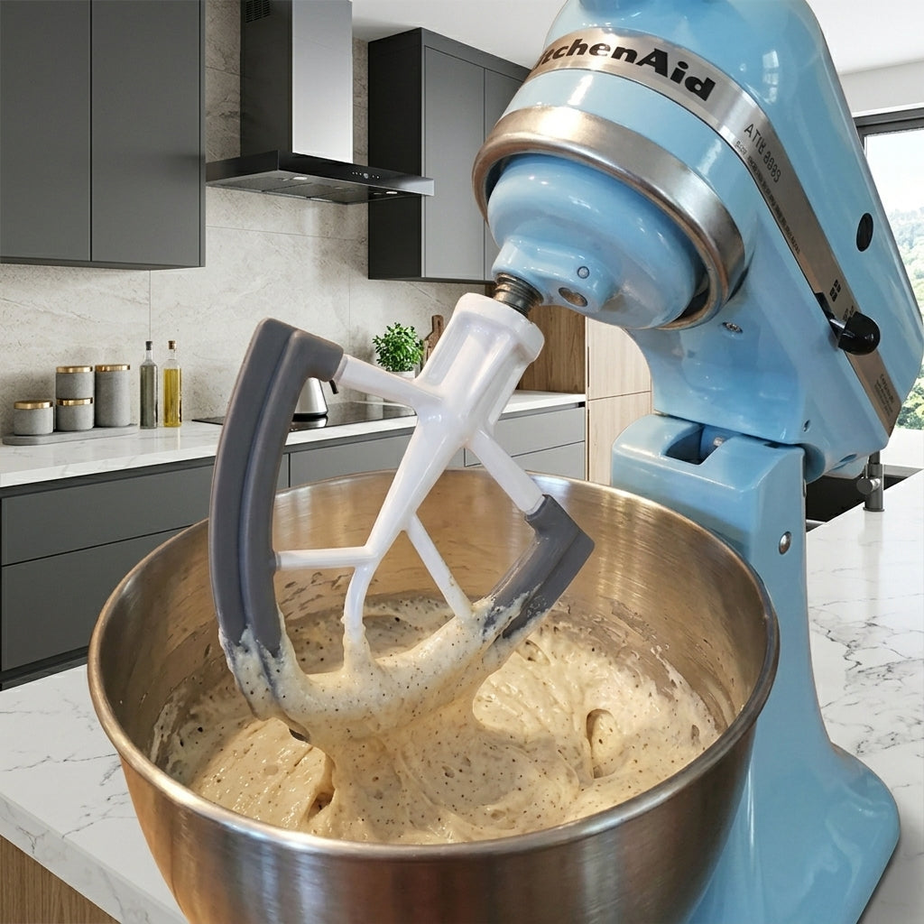 Flex Edge Beater for KitchenAid - Scrapes The Sides While It Mixes