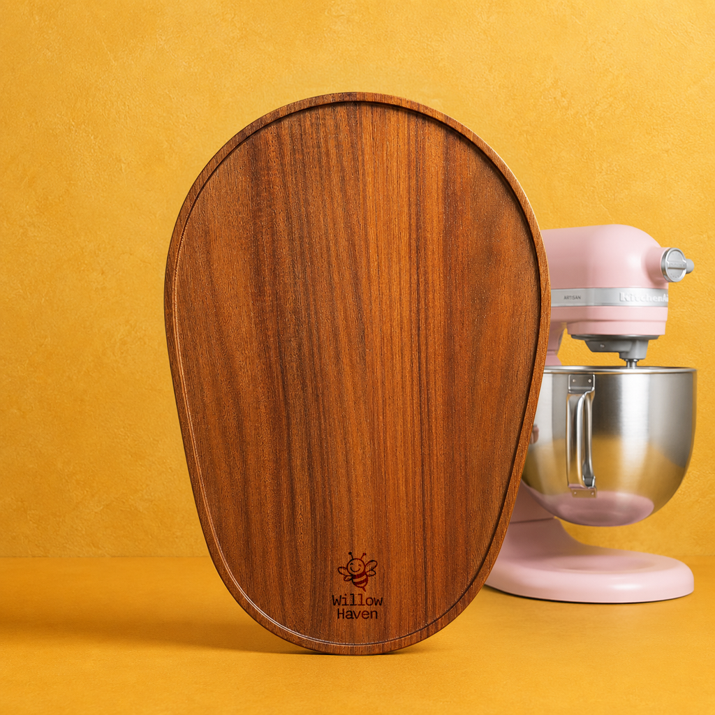 Acacia Wood KitchenAid Mixer Slider