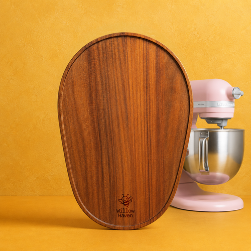 Acacia Wood KitchenAid Mixer Slider
