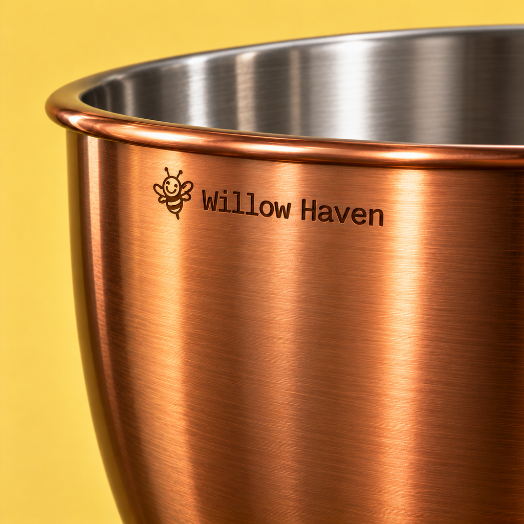 Rose Gold Mixing Bowl - Compatible with KitchenAid® Tilt-Head Mixers