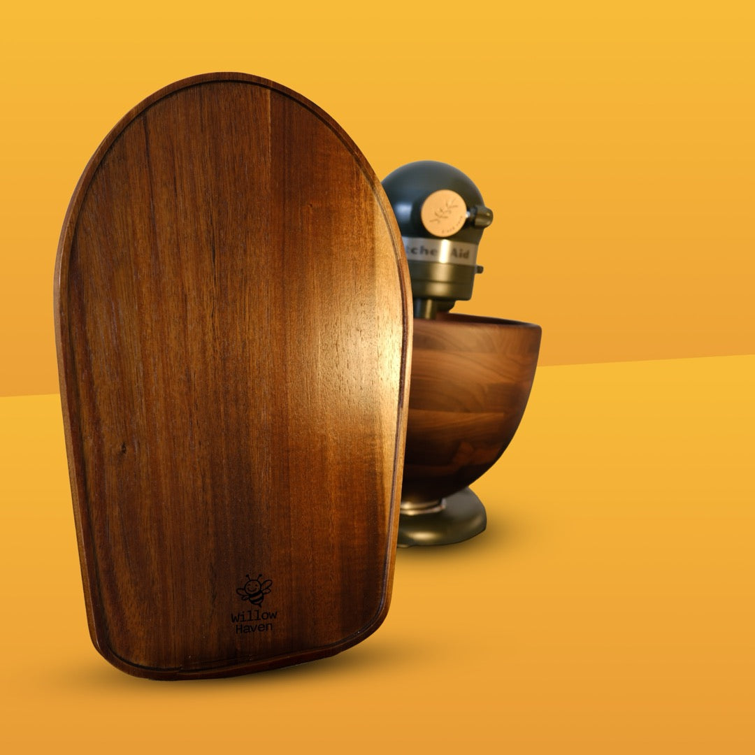 Acacia Wood KitchenAid Mixer Slider